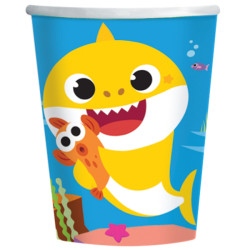 Baby Shark Paper Cups- 8 cups