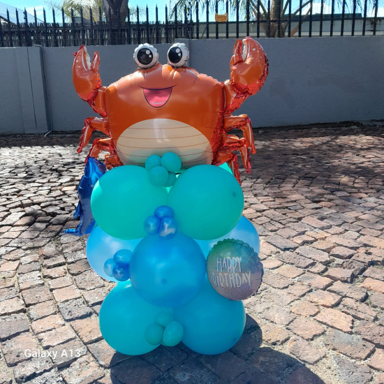 Underwater Sea Creature Mini Column (Please note:for  sea creature foil, we will use any sea creature available)