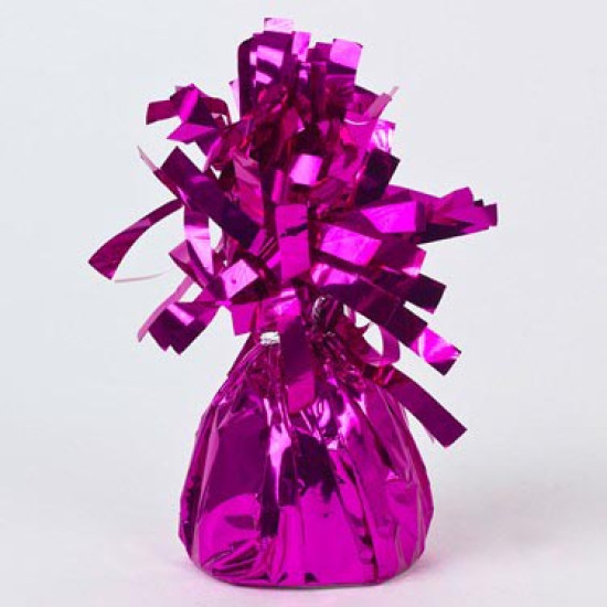 Balloon Weight Foil : Fuchsia