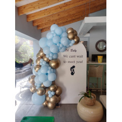 Baby 1 Piece White Board Garland
