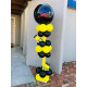 Bee Themed Gender Reveal 2m Pillar