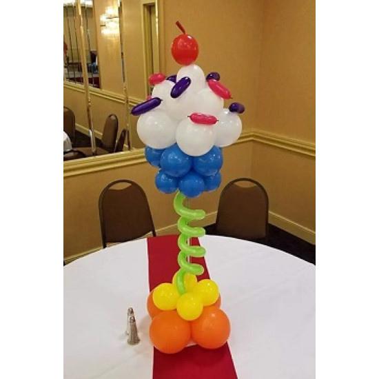 Cupcake Table Centerpiece