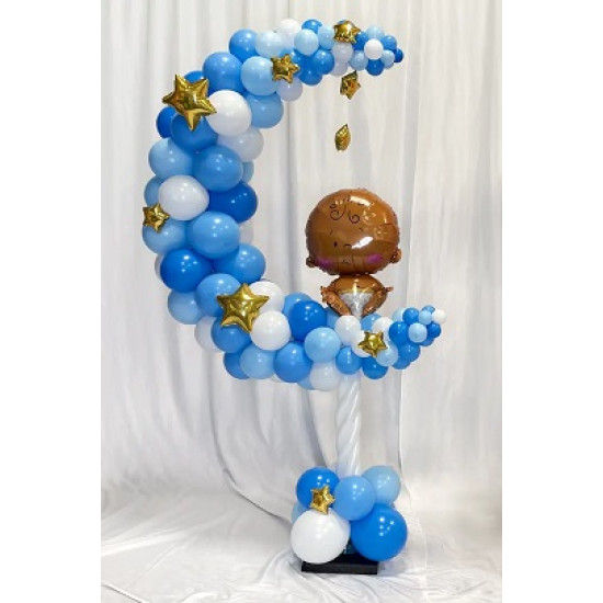 Moon Baby Blue Sculpture-Little stars are normally out of stock 