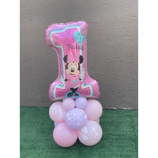 Minnie Mouse Foil on A Base