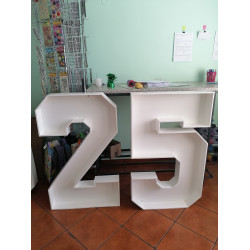 Giant Free standing mosaic number for HIRE