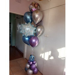 Chrome Frozen Balloon Bouquet
