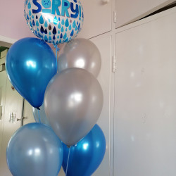 Sorry Raindrops Balloon Bouquet