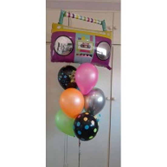 Awesome 90's Party Balloon Bouquet
