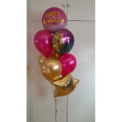 Rainbow Sequins Balloon Bouquet