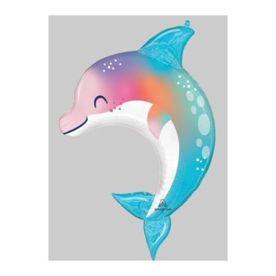 Under The Sea Dolphin Super shape foil