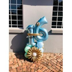 Delicate Balloon Tower