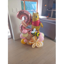 Winnie the Pooh Balloon Tower