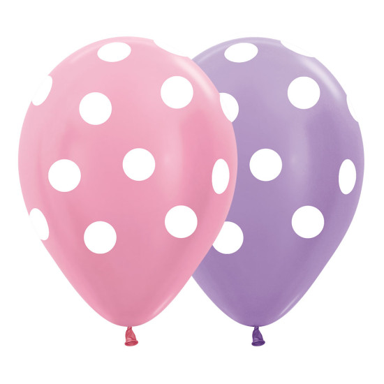 Polka Dot Girl Satin Assorted