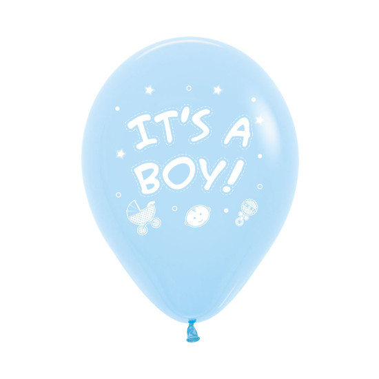Its a Boy Pastel 12" Latex Balloon
