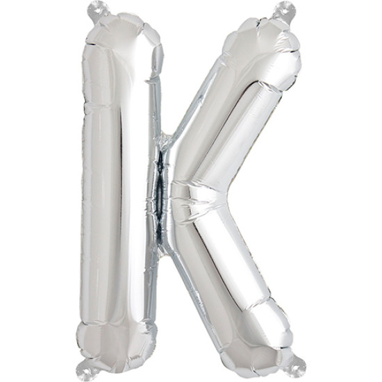 Letter K Silver