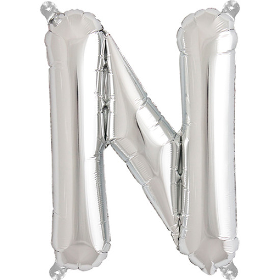 Letter N Silver