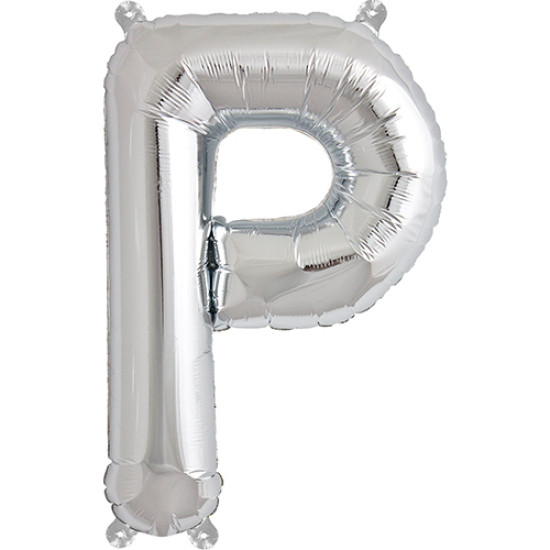 Letter P Silver