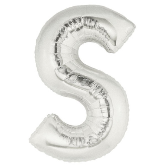 Letter S Silver