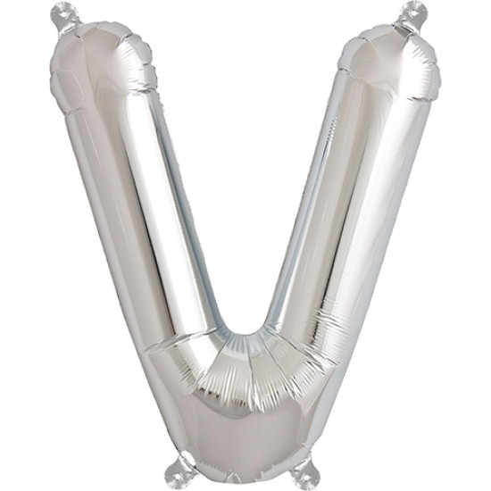 Letter V Silver