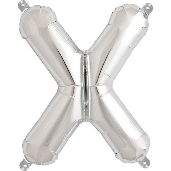 Letter X Silver