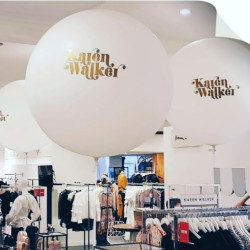 Jumbo White 36" Latex Balloon