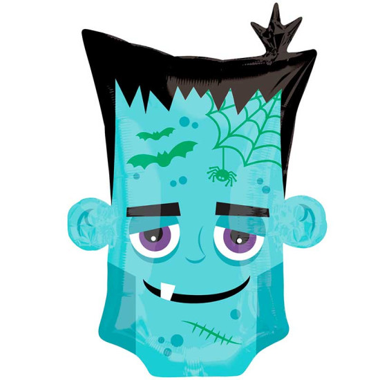 Monster Head Supershape Halloween Balloon