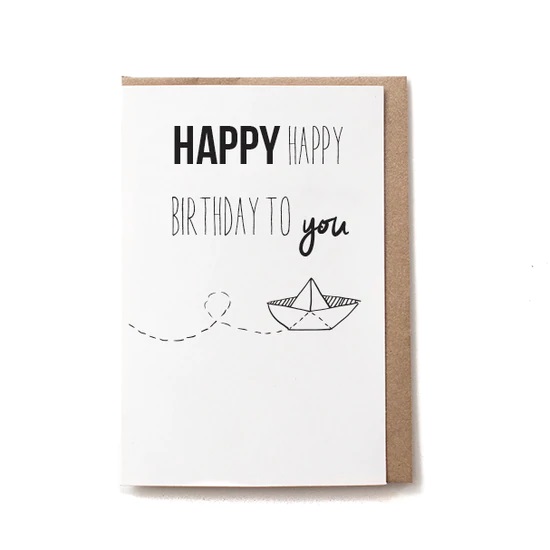 Happy Birthday Greeting Card